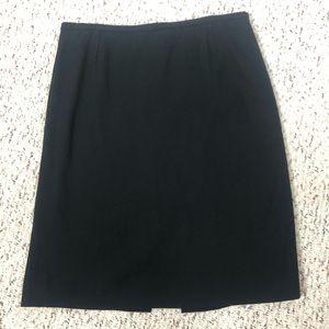 Armani Collezioni Black Pencil Skirt